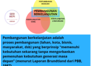 3 Hal yang Harus Diperhatikan dalam Pembangunan Berkelanjutan: Langkah untuk Masa Depan yang Lebih Baik