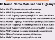 10 Nama Lain Malaikat dalam Agama Beserta Tugasnya yang Mulia!