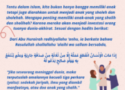 Pahala Anak yang Sholeh: Investasi Akhirat yang Tidak Pernah Habis