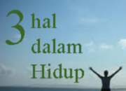 3 Hal yang Melalaikan: Cara Menghindari Kelalaian dalam Hidup