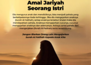 Pahala Amal Jariyah Suami kepada Istri: Ganjaran yang Terus Mengalir