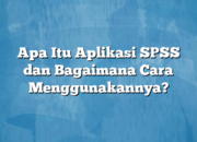 10 Jenis Type dalam SPSS dan Cara Menggunakannya