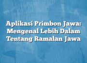 Ramalan 6 Januari 1962 Menurut Primbon Jawa: Apa Kata Primbon tentang Anda?