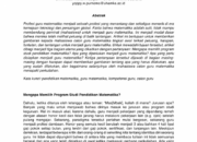 10 Jenis Artikel Penelitian di Bidang Pendidikan Matematika yang Penting untuk Dipahami