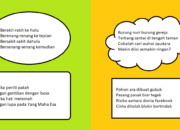 10 Jenis Pantun Berdasarkan Isinya yang Penuh Makna