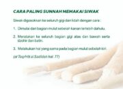 Pahala Memakai Siwak: Keutamaan Sunnah dalam Menjaga Kebersihan