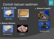 10 Jenis Batuan Sedimen yang Terbentuk dari Proses Alami