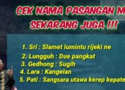 Ramalan Arti Nama Menurut Primbon Jawa: Nama Anda Membawa Keberuntungan?