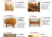 10 Jenis Alat Musik Tradisional dan Asal Daerahnya: Harta Budaya Nusantara