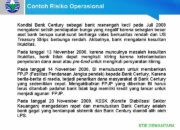 10 Jenis Risiko Yang Dihadapi Bank Century
