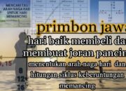 Hari Baik untuk Memancing Menurut Primbon Jawa: Tips Memilih Hari Paling Mujur