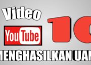 10 Jenis Video YouTube yang Menghasilkan Banyak Uang
