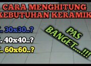 5 Langkah Mudah Menghitung Ukuran Keramik Sesuai Kebutuhan: Tips Renovasi Efisien!