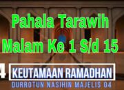 Pahala Malam Tarawih Pertama: Setiap Langkah di Bulan Suci Dibalas Surga