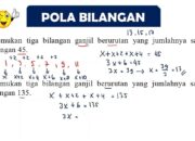 10 Contoh Pola Bilangan Ganjil dan Kegunaannya