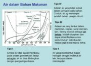 4 Tipe Air dalam Bahan Pangan: Kenali Peran Pentingnya dalam Kualitas Makanan Anda!