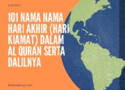 10 Nama Hari Akhir dalam Berbagai Tradisi Beserta Dalilnya yang Menjelaskan!