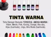 5 Warna Tinta Stempel Flash: Pilihan Warna Terbaik untuk Stempel yang Tahan Lama
