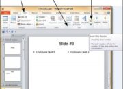 Perbedaan Fitur Insert Slide Number dan Insert Objek dalam Presentasi