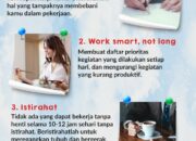 5 Tips Menyeimbangkan Kehidupan Bekerja dan Pribadi