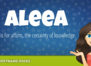 Aleea – Arti Nama dan Nama Tengah Yang Cocok