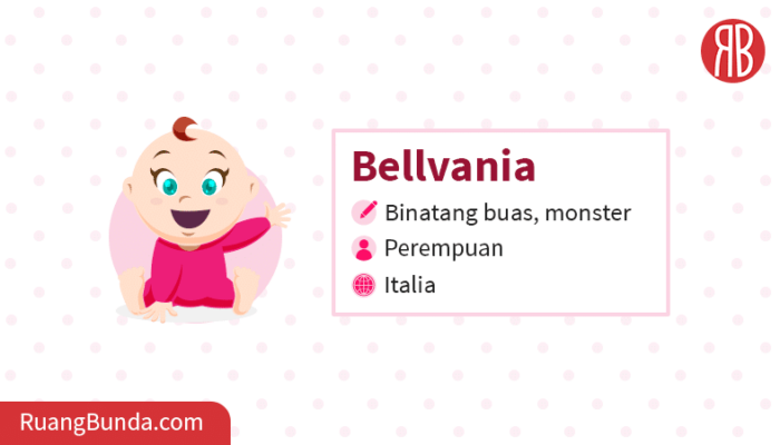 Bellvania – Arti Nama dan Nama Tengah Yang Cocok